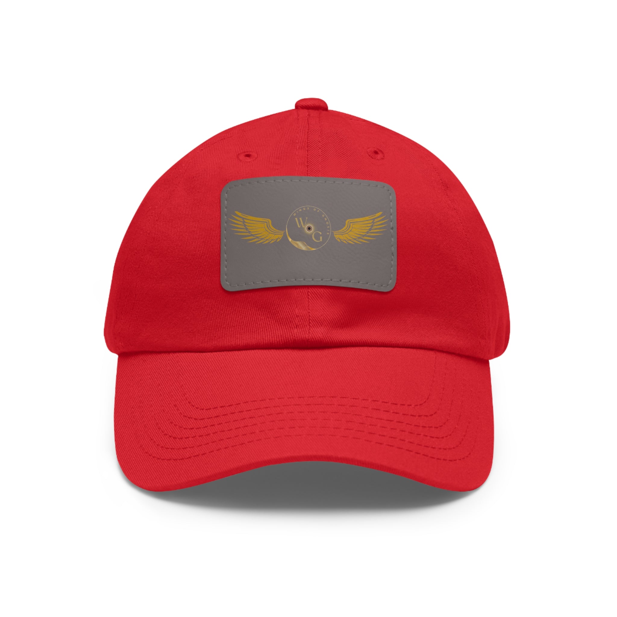 Dad Hat with Leather Patch (INTENT WITH PHRASE)