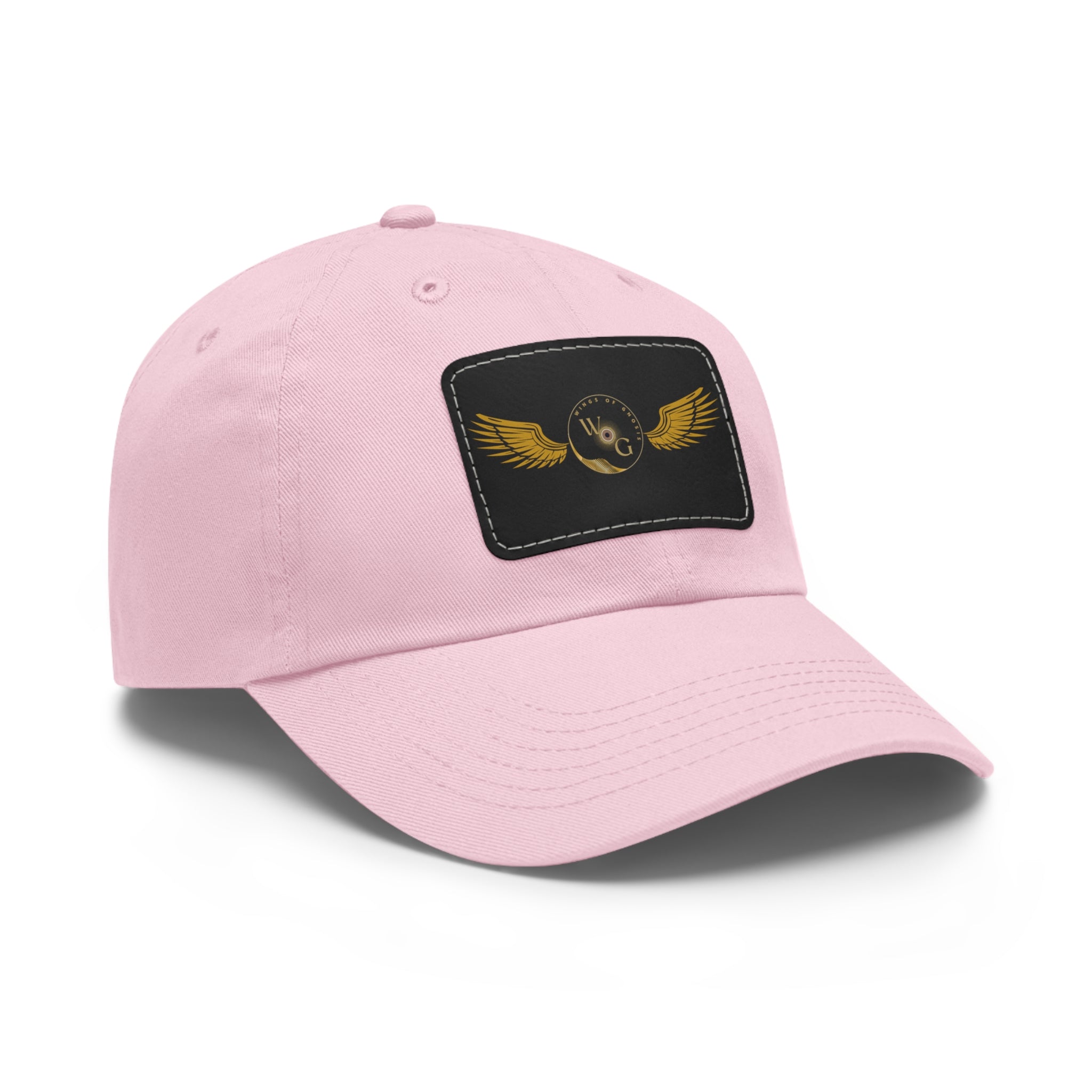 Dad Hat with Leather Patch (INTENT WITH PHRASE)
