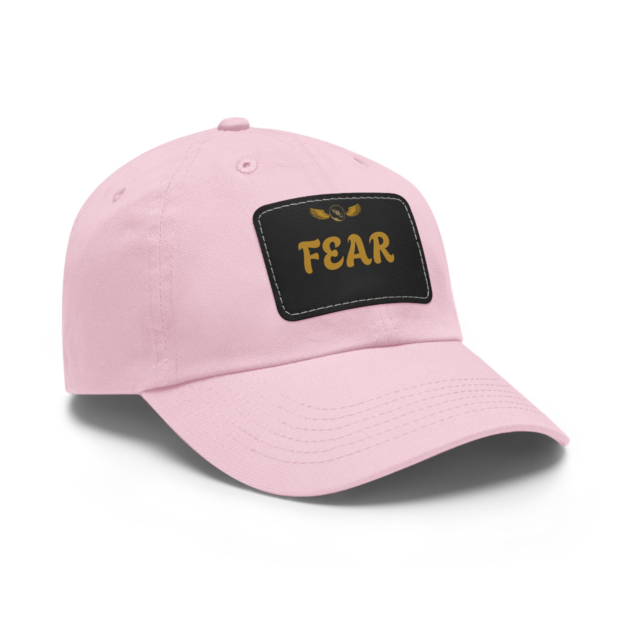 Fear Dad Hat with Leather Patch | Casual Streetwear Cap