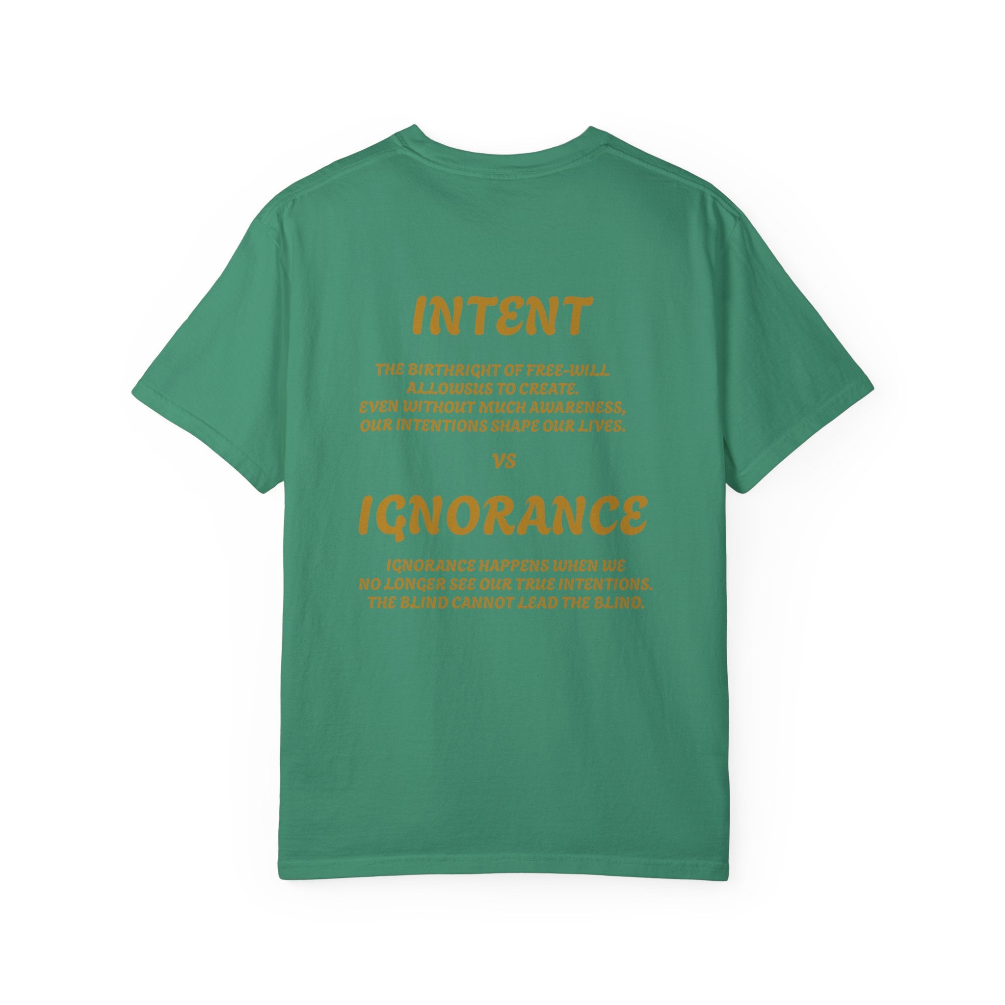 Unisex Graphic T-Shirt - 'Intent vs Ignorance'