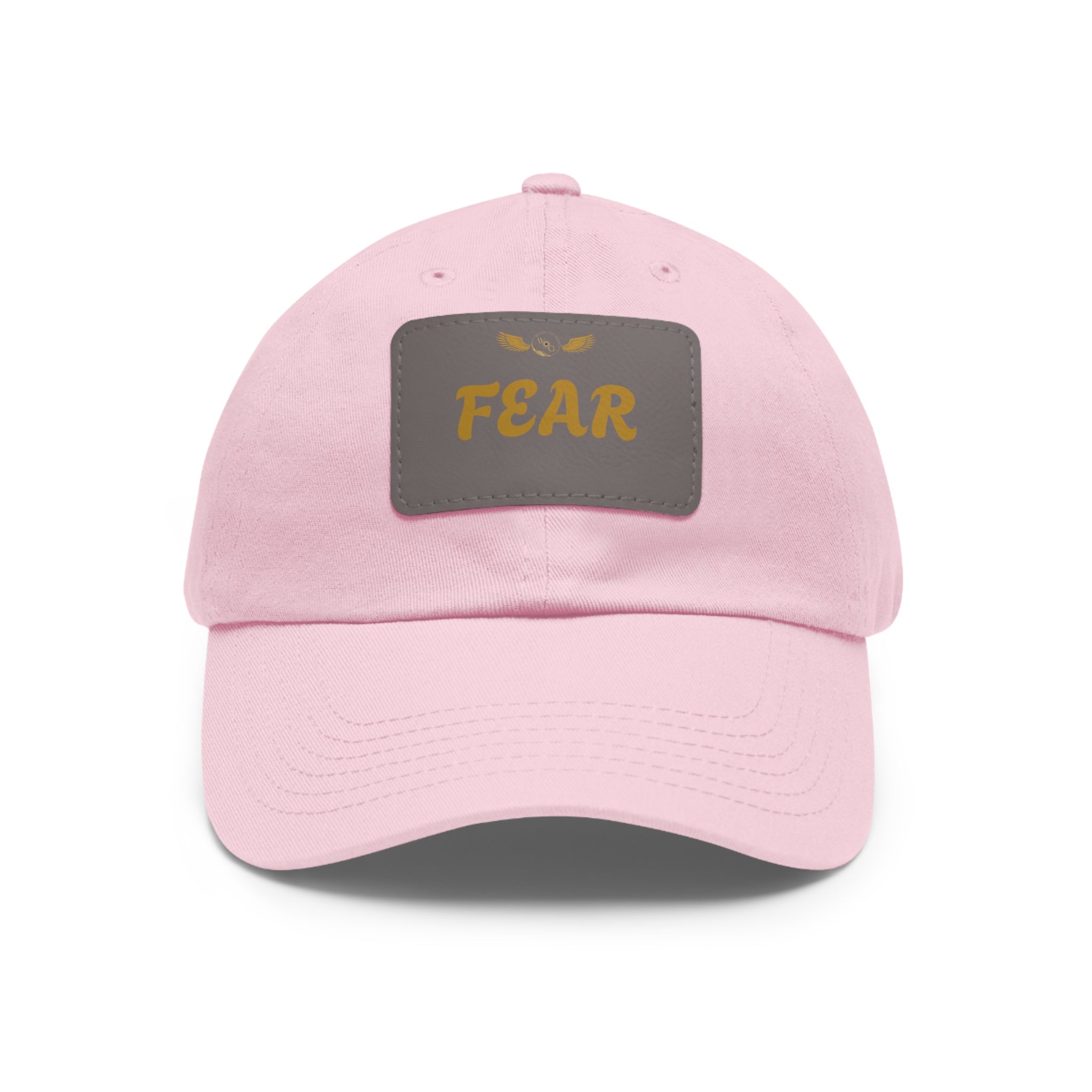 Fear Dad Hat with Leather Patch | Casual Streetwear Cap