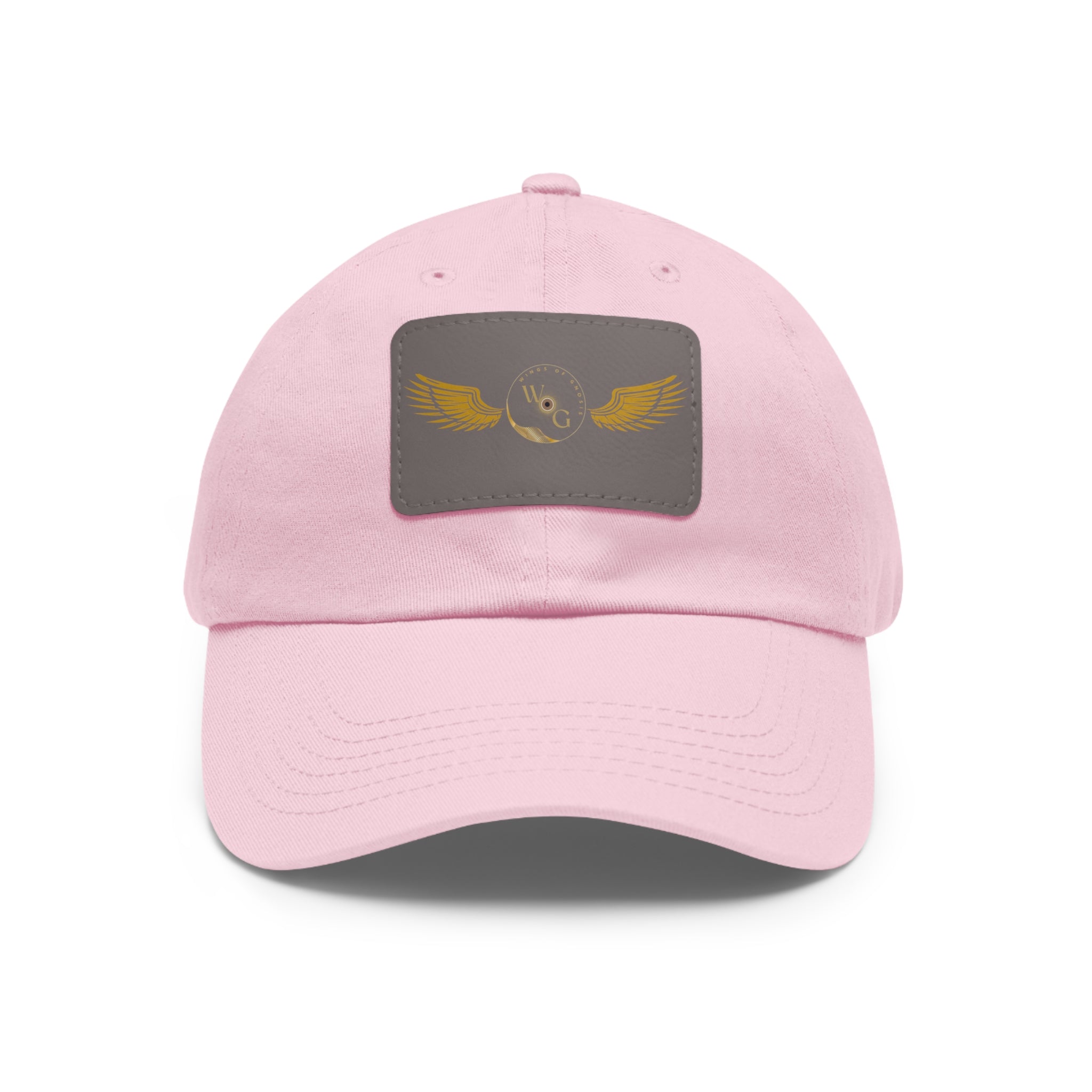 Dad Hat with Leather Patch (INTENT WITH PHRASE)