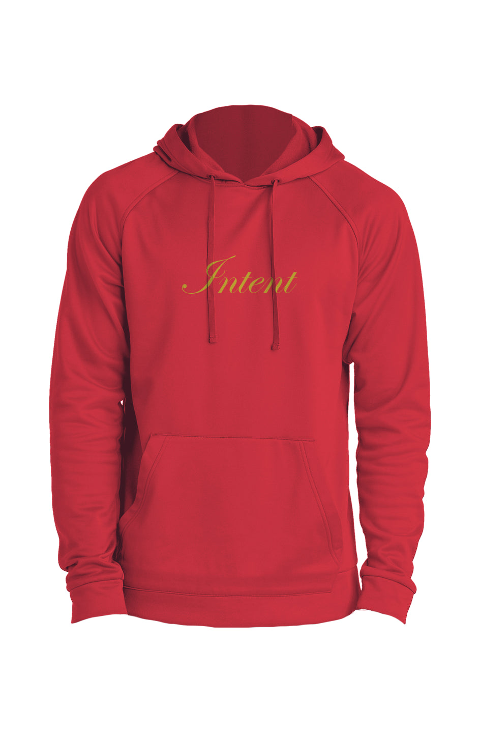 WOG - INTENT- Branded Fleece Pullover Hoodie - RED