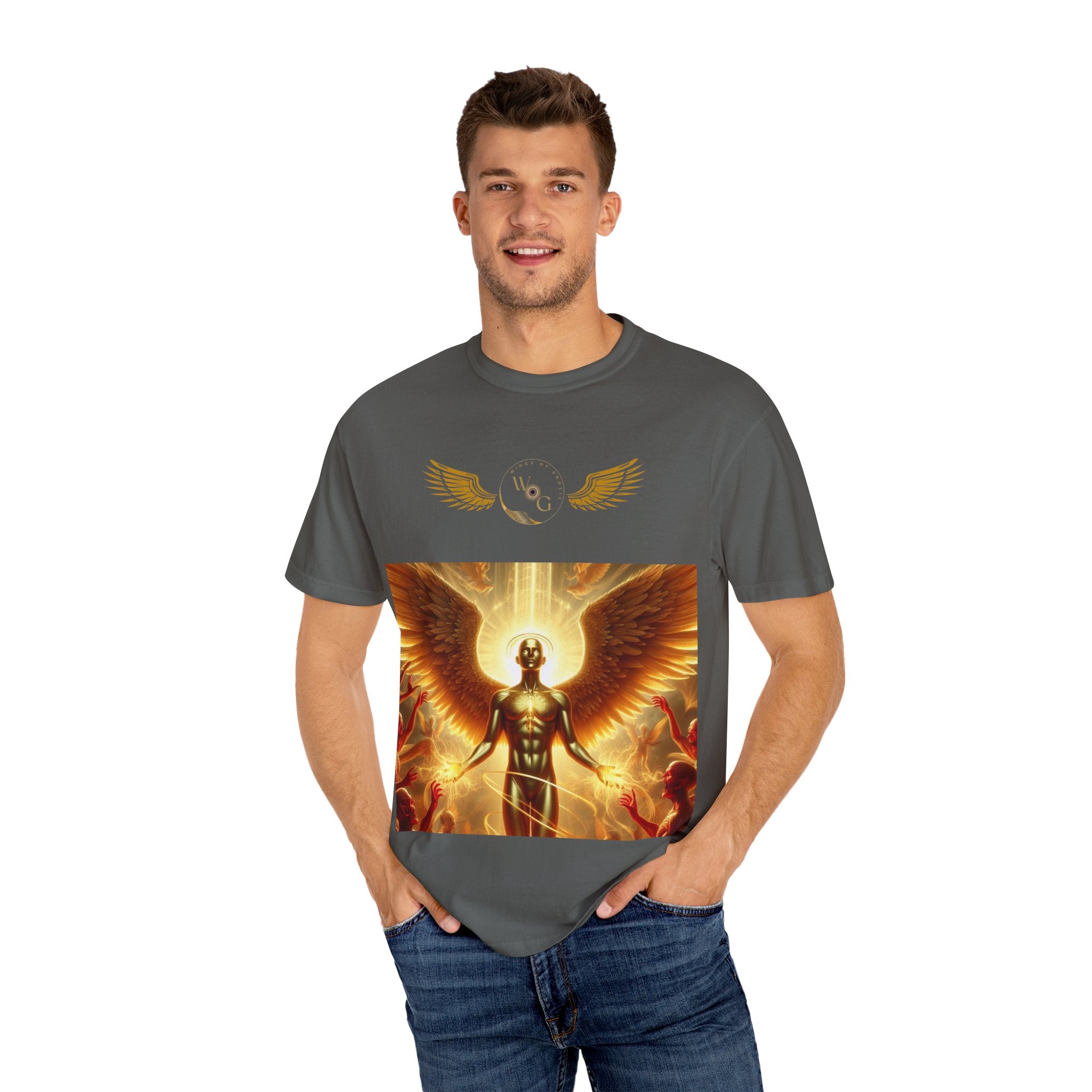 Conceptual Unisex Graphic T-Shirt - 'Intent vs Ignorance' Design