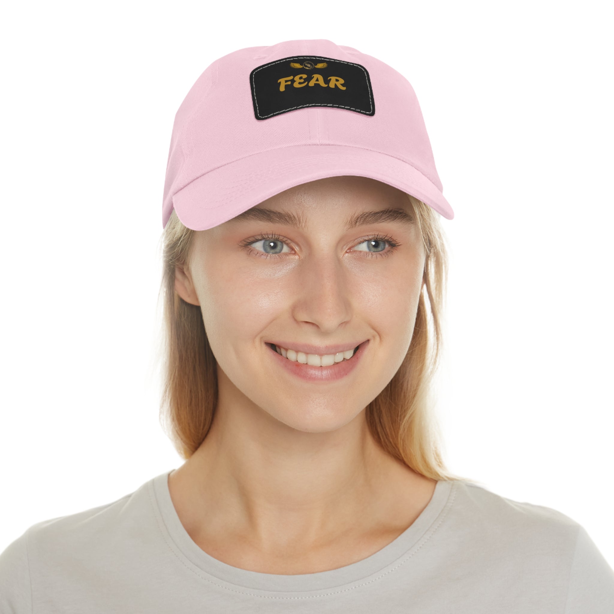 Fear Dad Hat with Leather Patch | Casual Streetwear Cap