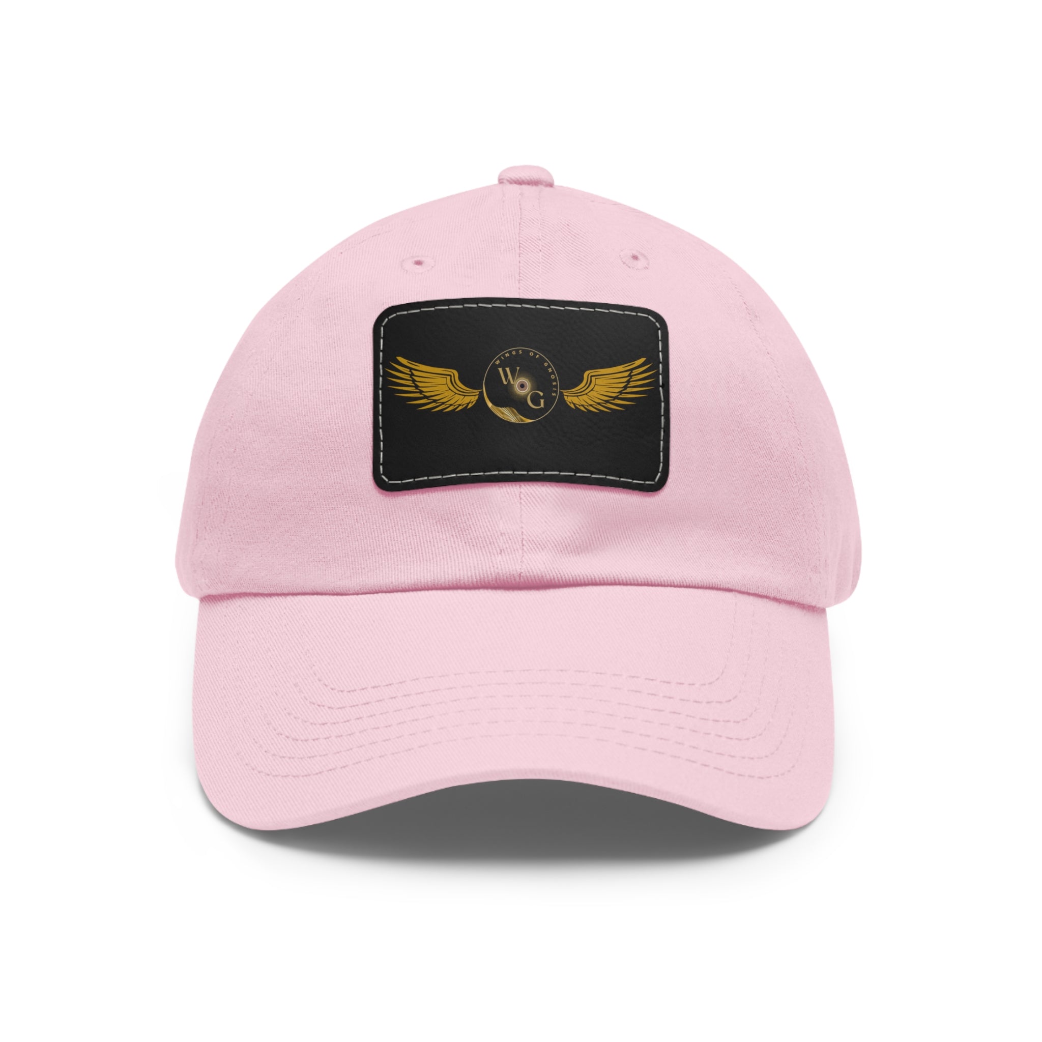 Dad Hat with Leather Patch (INTENT WITH PHRASE)