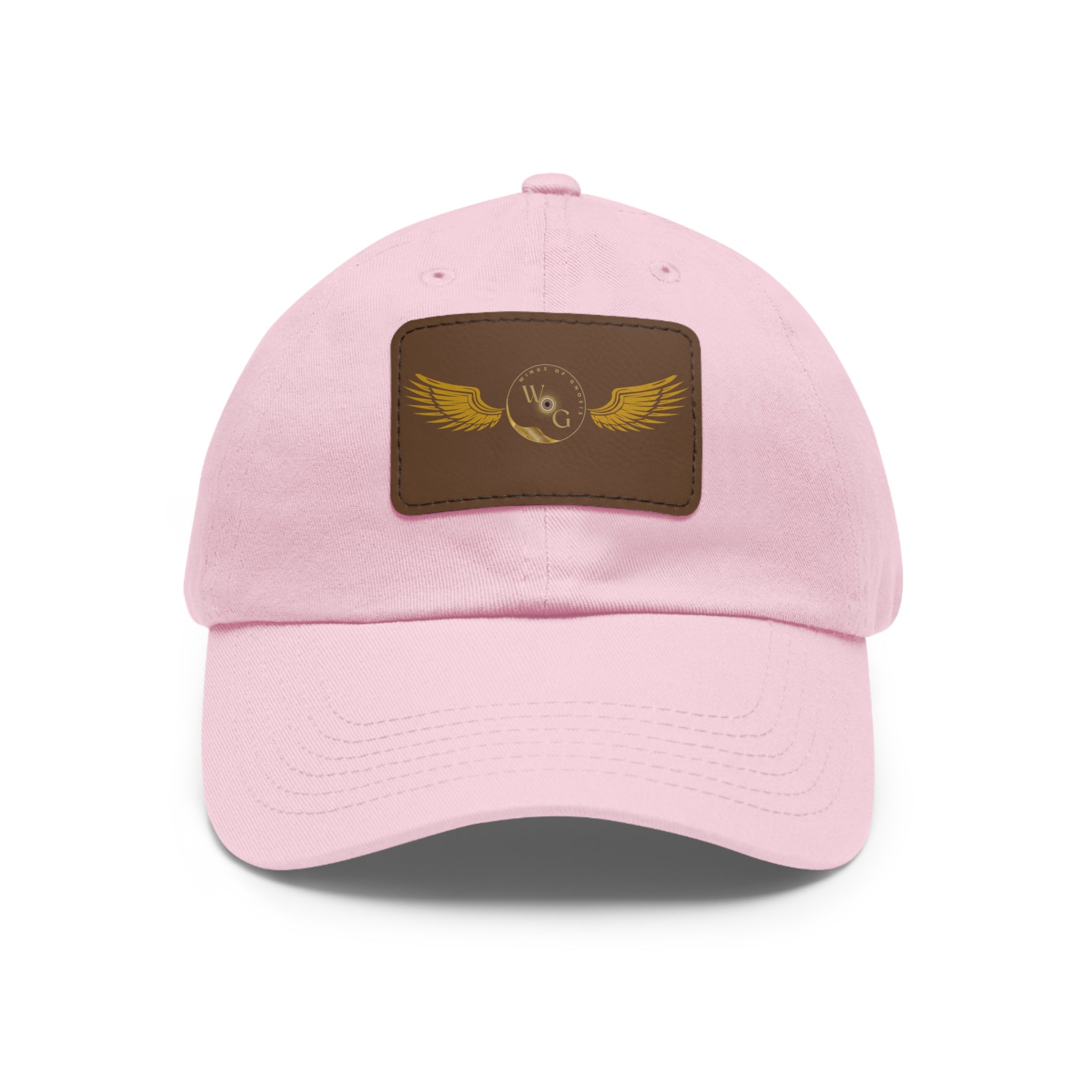 Dad Hat with Leather Patch (INTENT WITH PHRASE)