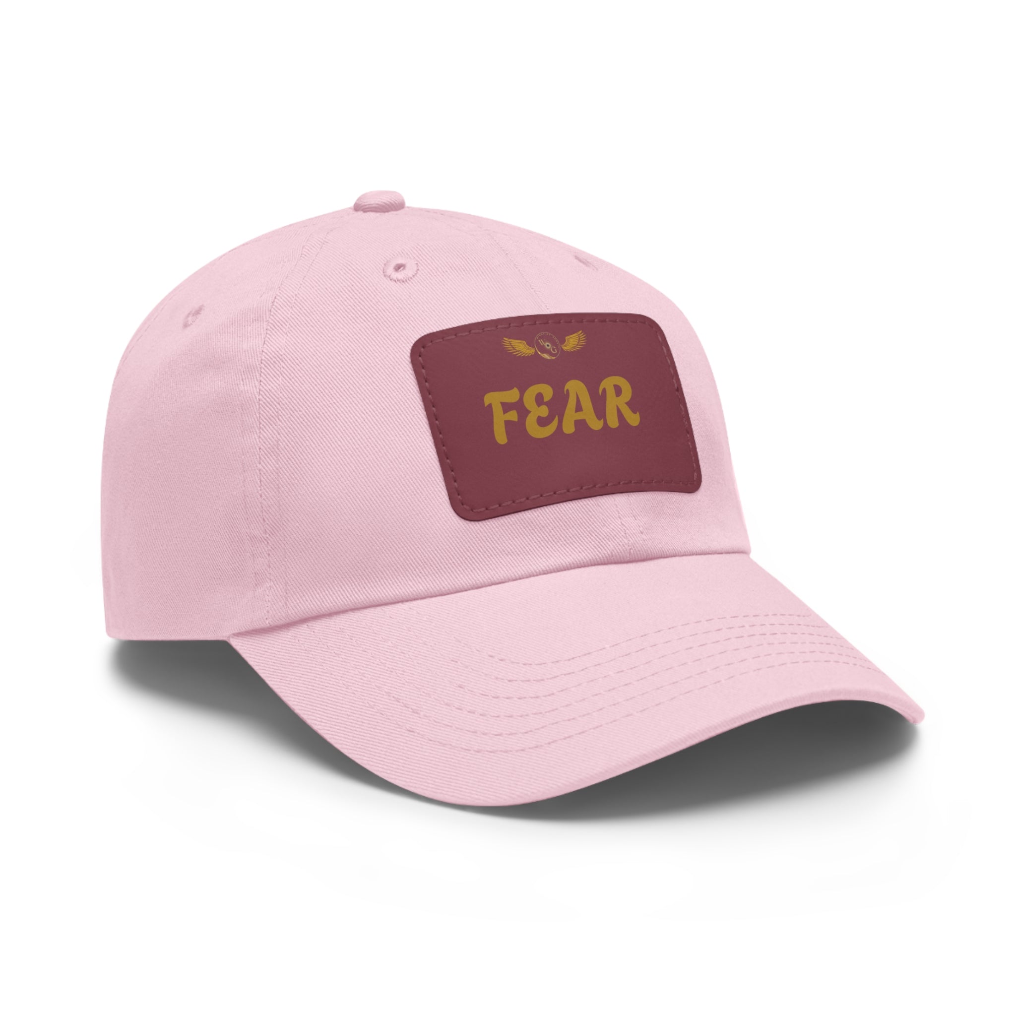 Fear Dad Hat with Leather Patch | Casual Streetwear Cap