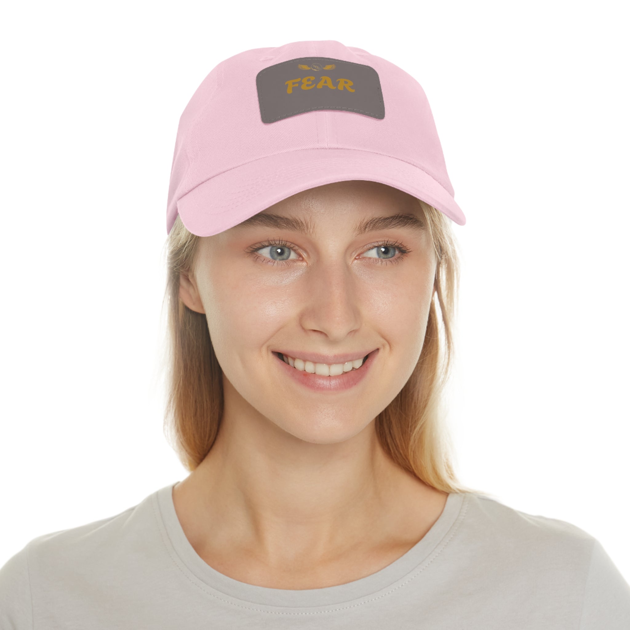 Fear Dad Hat with Leather Patch | Casual Streetwear Cap