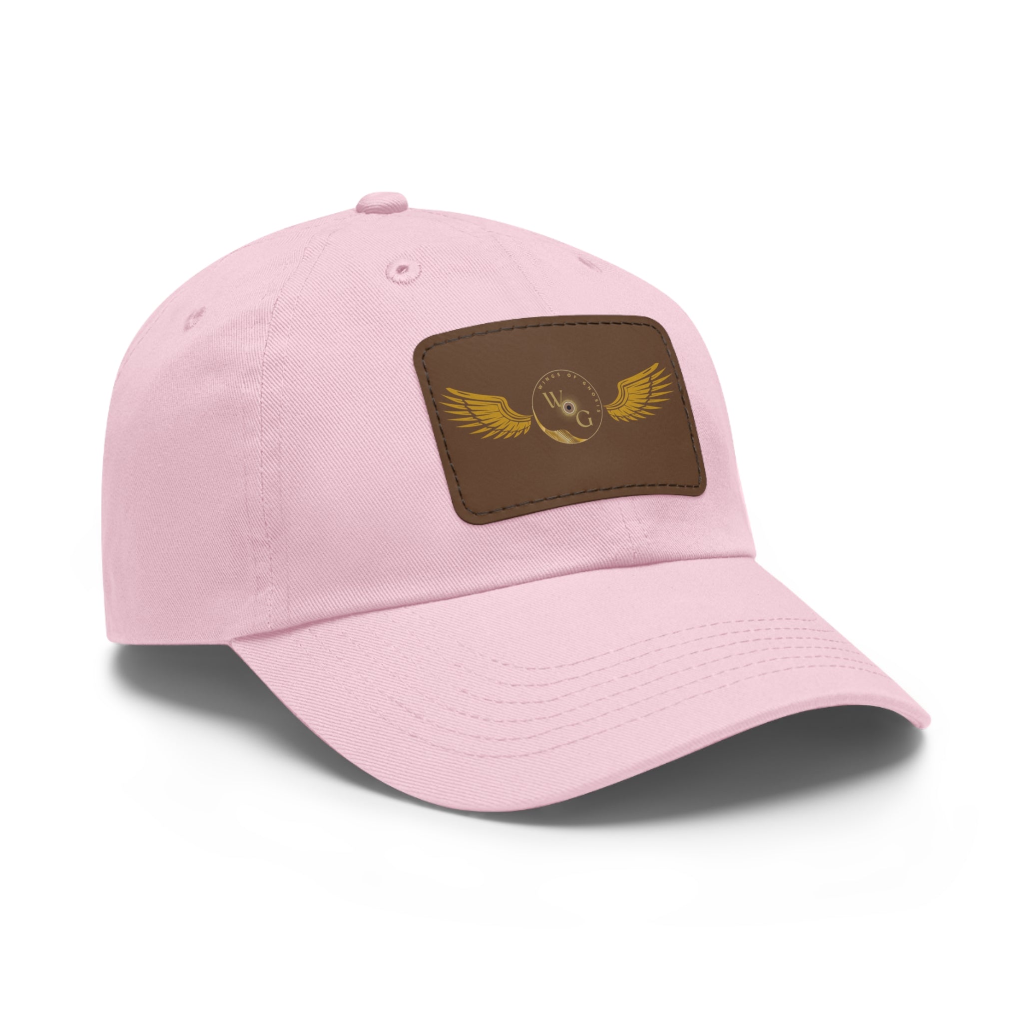 Dad Hat with Leather Patch (INTENT WITH PHRASE)