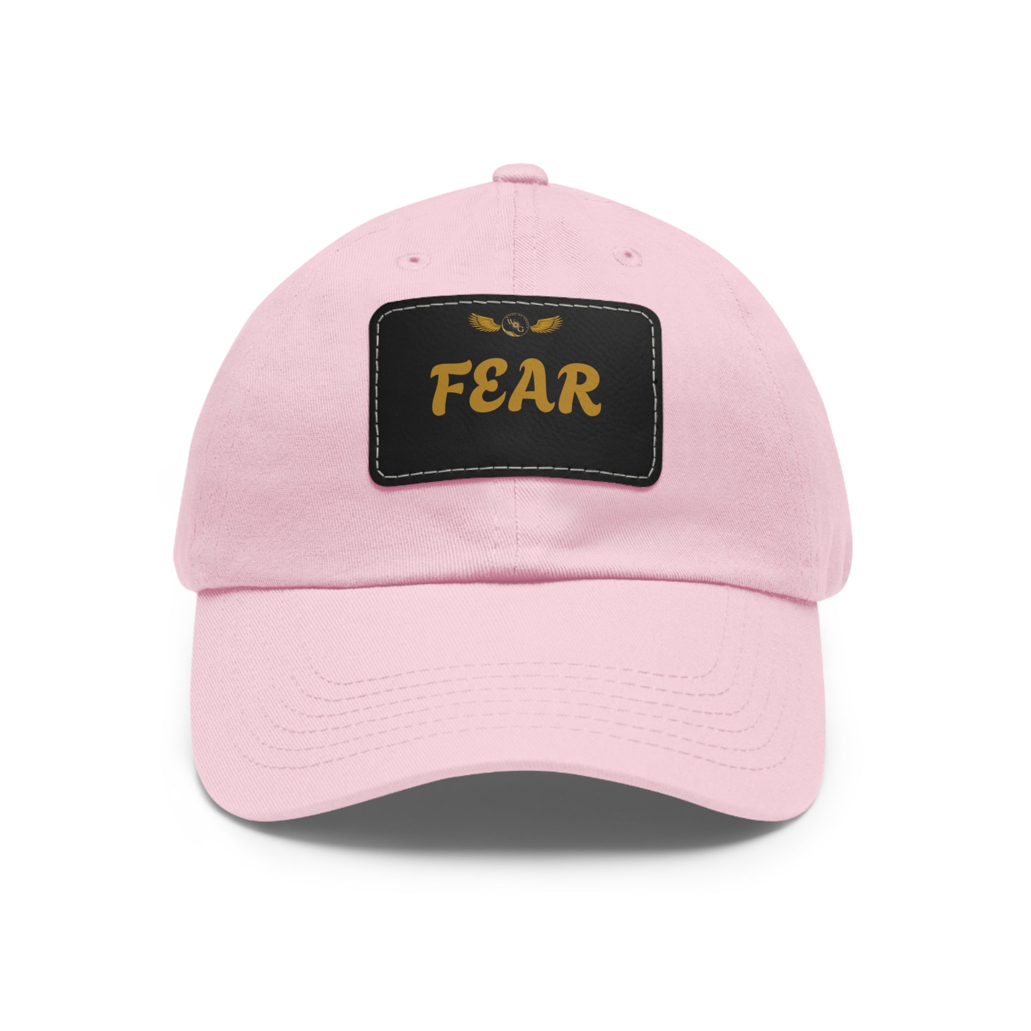 Fear Dad Hat with Leather Patch | Casual Streetwear Cap