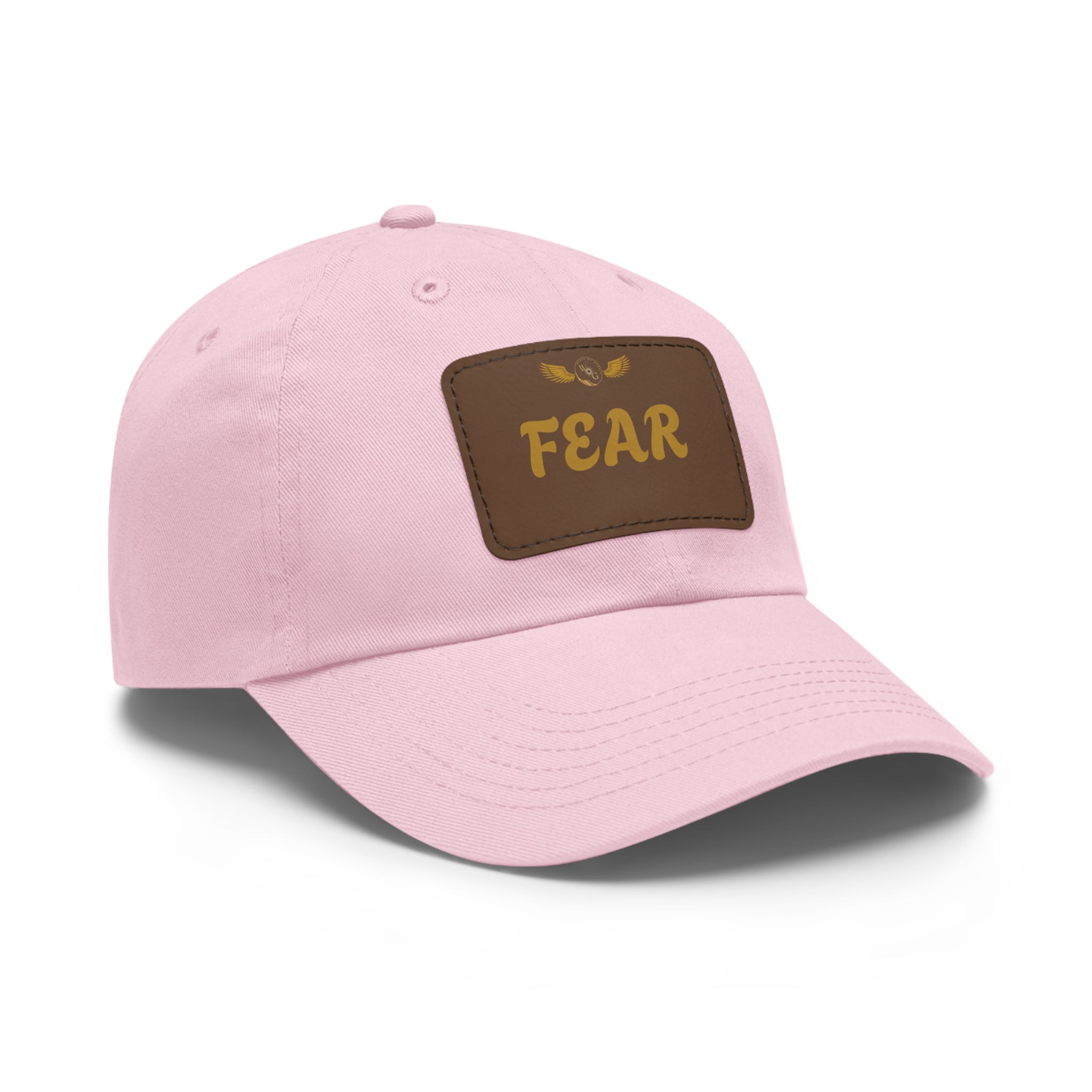 Fear Dad Hat with Leather Patch | Casual Streetwear Cap