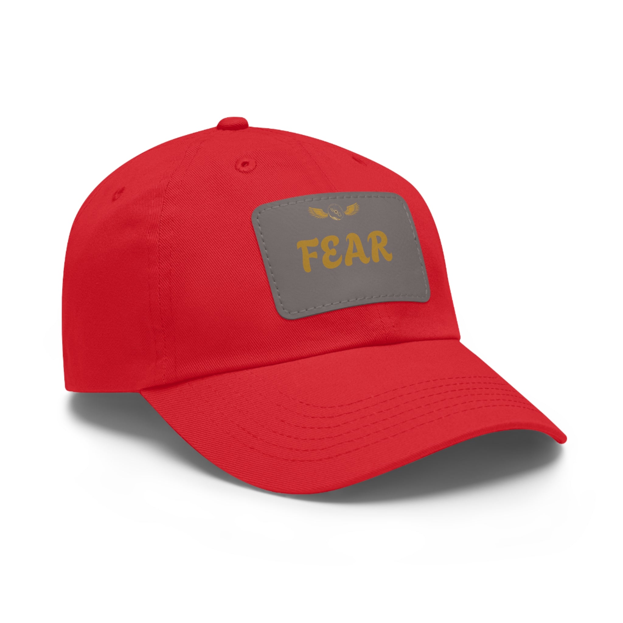 Fear Dad Hat with Leather Patch | Casual Streetwear Cap