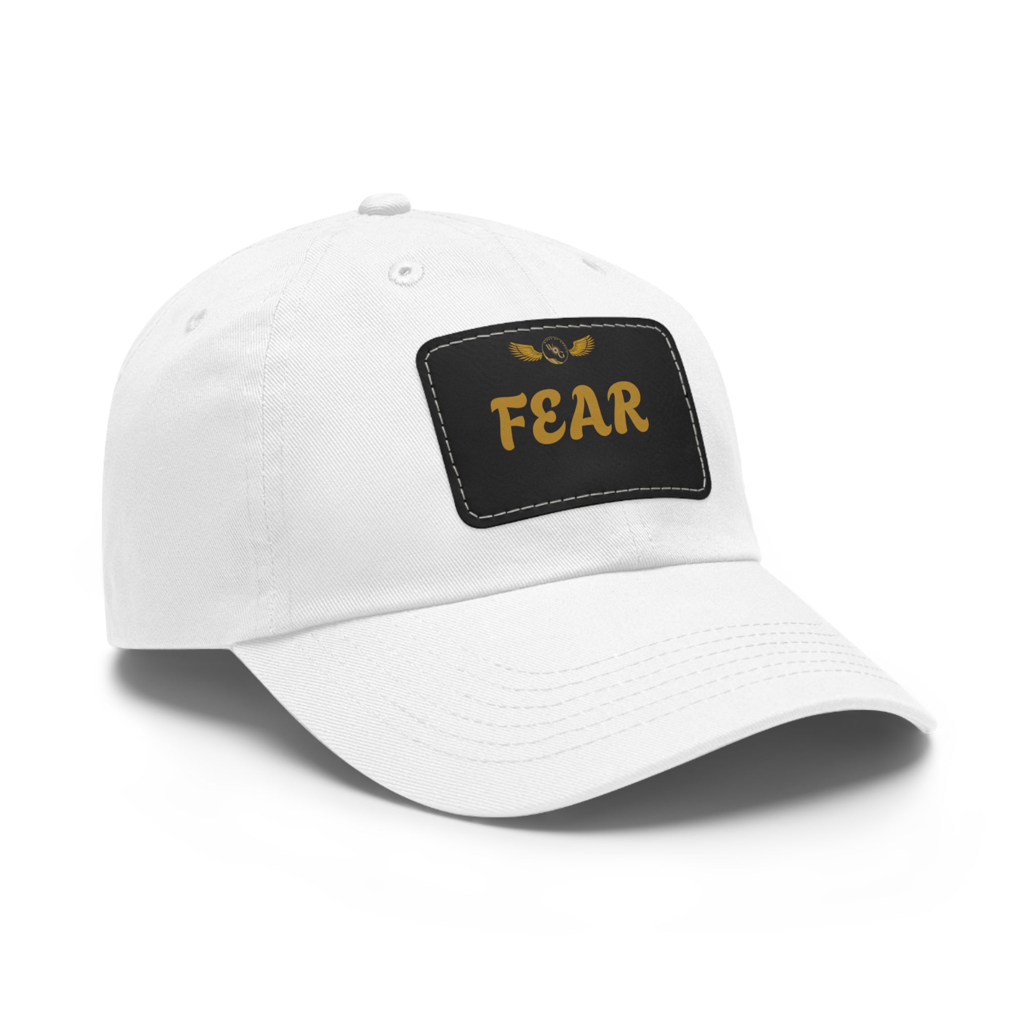 Fear Dad Hat with Leather Patch | Casual Streetwear Cap