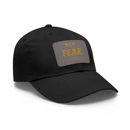 Fear Dad Hat with Leather Patch | Casual Streetwear Cap
