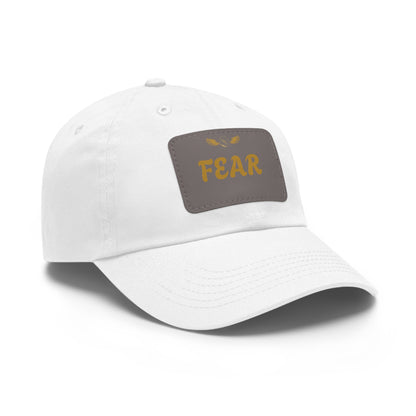 Fear Dad Hat with Leather Patch | Casual Streetwear Cap
