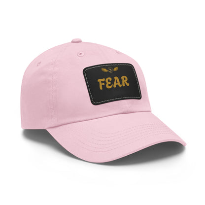 Fear Dad Hat with Leather Patch | Casual Streetwear Cap
