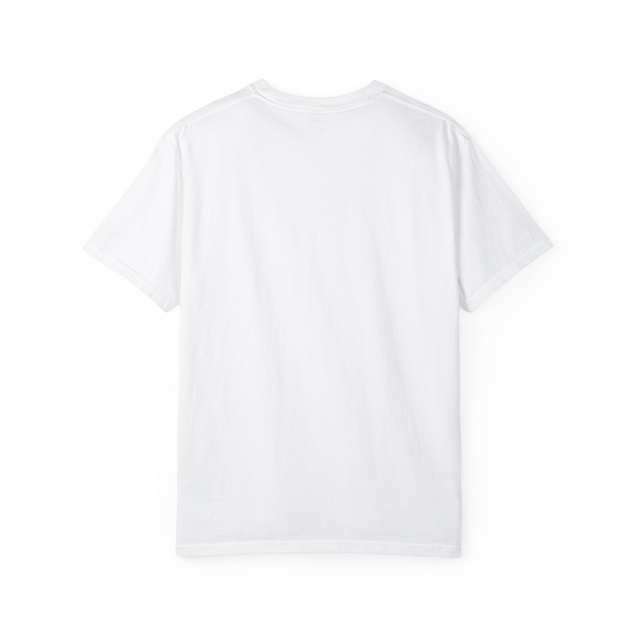 Unisex Garment-Dyed T-Shirt with Angelic Design |