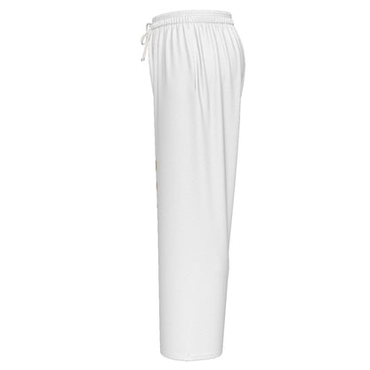All-Over Print Unisex Wide-Leg Pants|245GSM Cotton