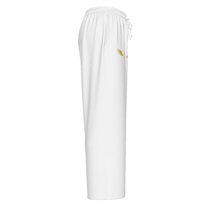 All-Over Print Unisex Wide-Leg Pants|245GSM Cotton