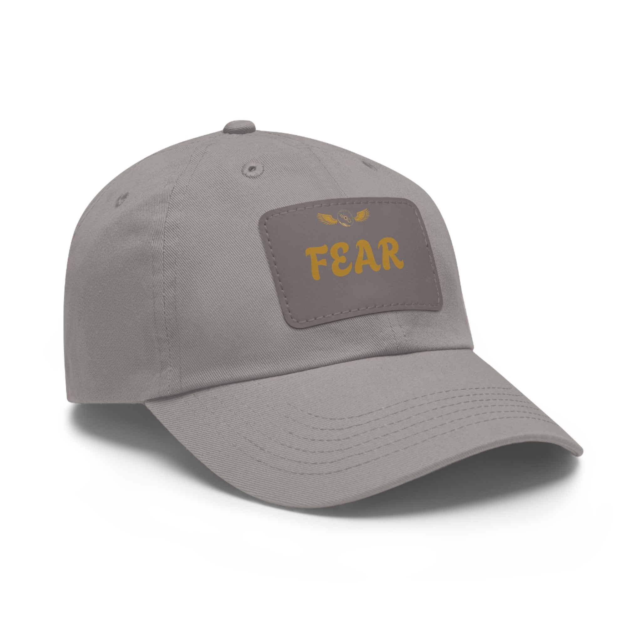 Fear Dad Hat with Leather Patch | Casual Streetwear Cap