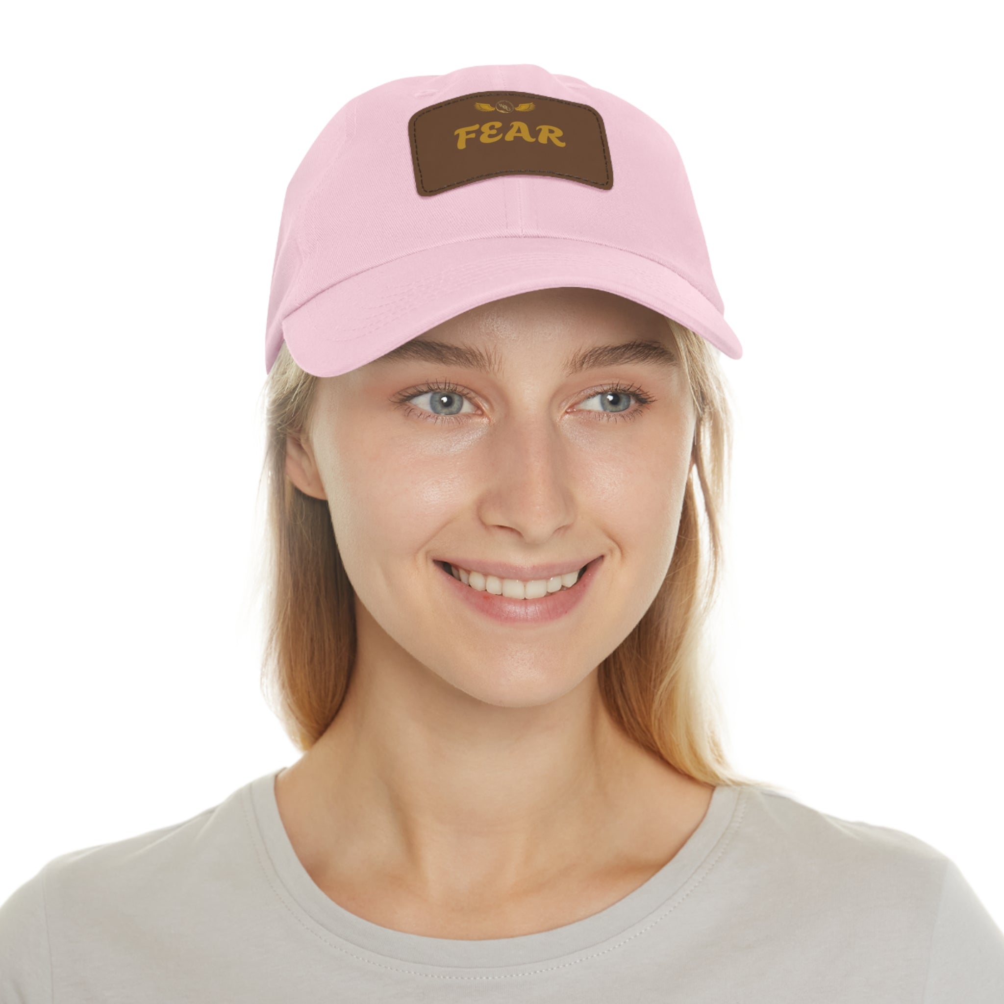 Fear Dad Hat with Leather Patch | Casual Streetwear Cap
