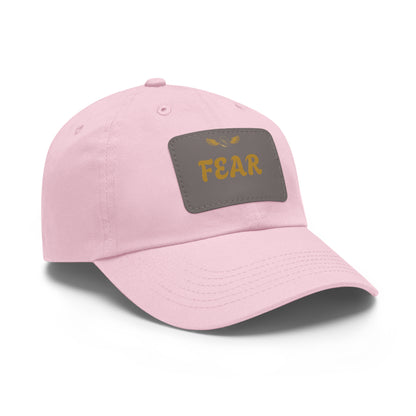 Fear Dad Hat with Leather Patch | Casual Streetwear Cap