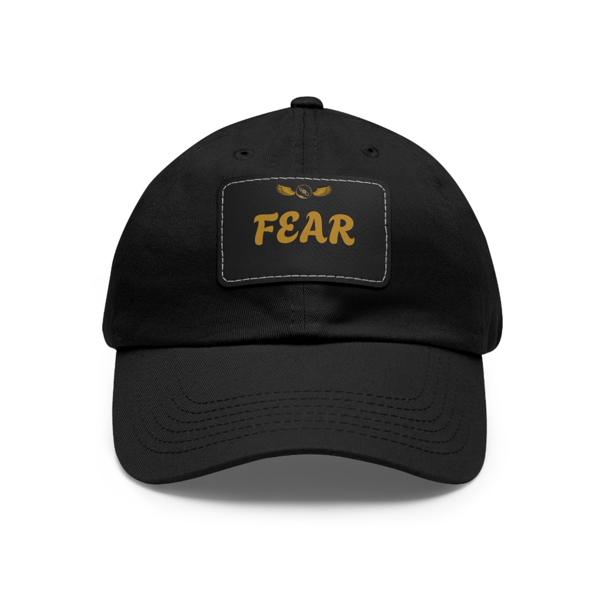 Fear Dad Hat with Leather Patch | Casual Streetwear Cap