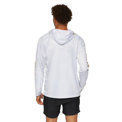 Men's Sports Warmup Hoodie - Attention Vs Fear Graphic Design